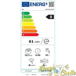 LAVAD. LG F4WV3010S6W 10.5