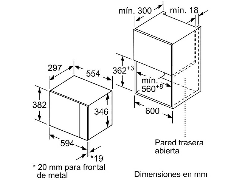MICROONDAS BALAY 3CG5172B0 20L 4 MICROONDAS BALAY 3CG5172B0 20L
