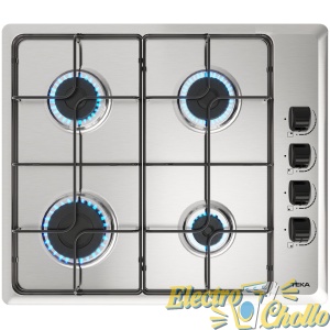 Encimera Gas Teka HLX640KLA IX 4 Fuegos Inox